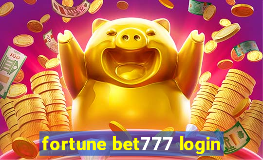 fortune bet777 login